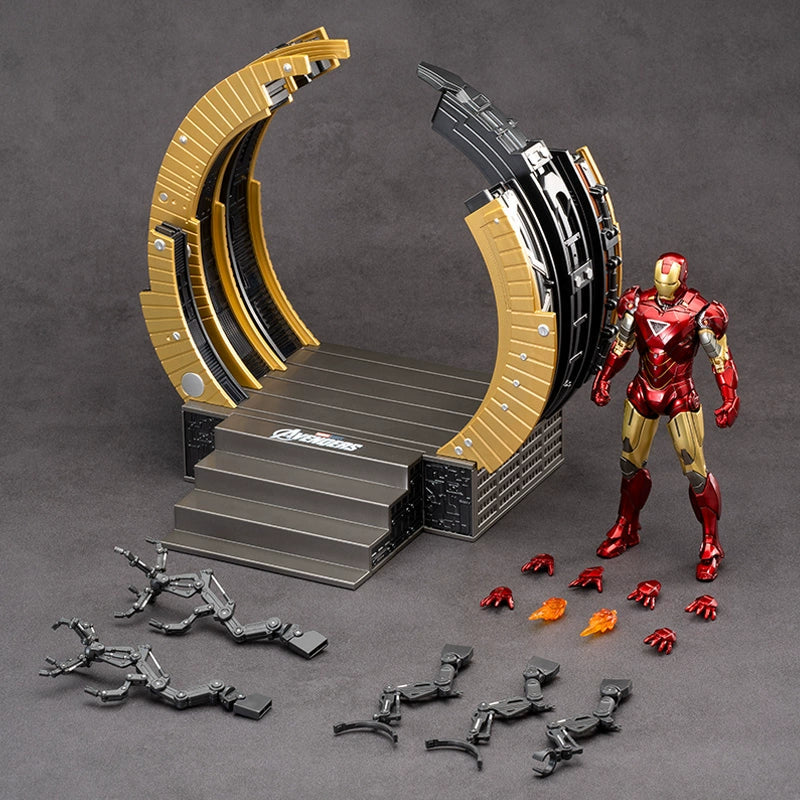 Iron Man Mark VI Suit-Up Gantry Set
