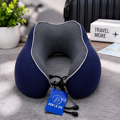 Memory Foam Travel Neck Pillow