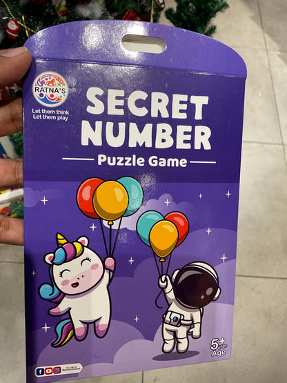 Ratna's Secret Number Puzzle Card Game