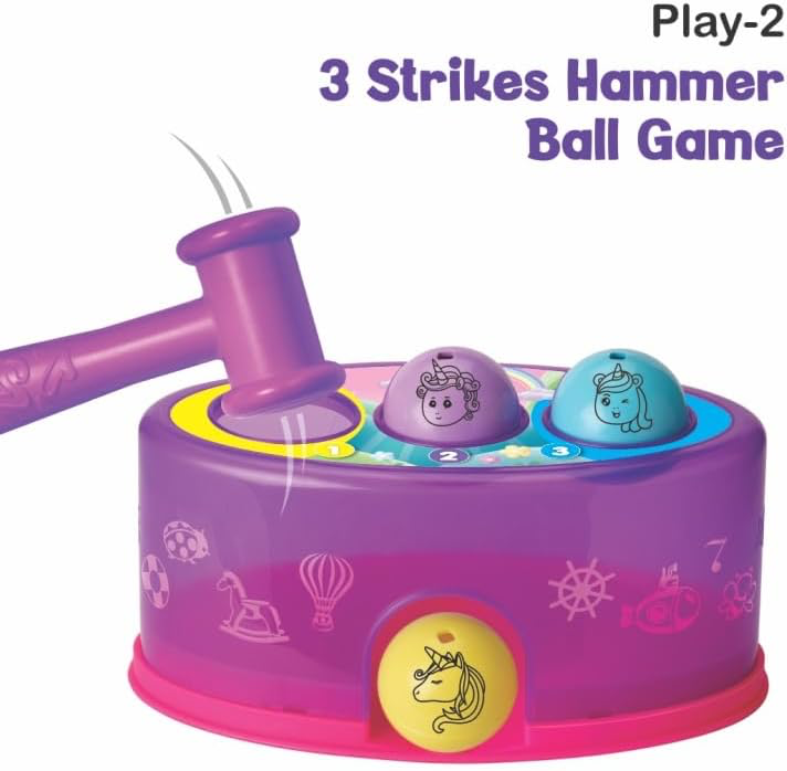 Unicorn Play Time - 24 Pcs Educational Toy Set