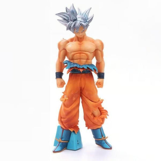 Trunkin DBZ Anime Goku Super Saiyan SSJ Perfected Ultra Instinct 28Cm PVC Action Figure