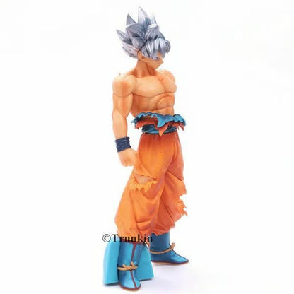 Trunkin DBZ Anime Goku Super Saiyan SSJ Perfected Ultra Instinct 28Cm PVC Action Figure