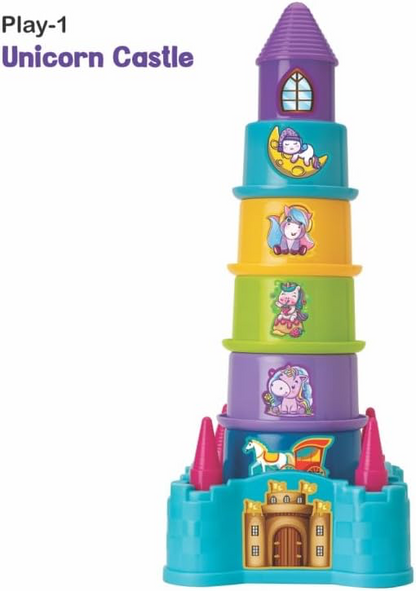 Unicorn Play Time - 24 Pcs Educational Toy Set