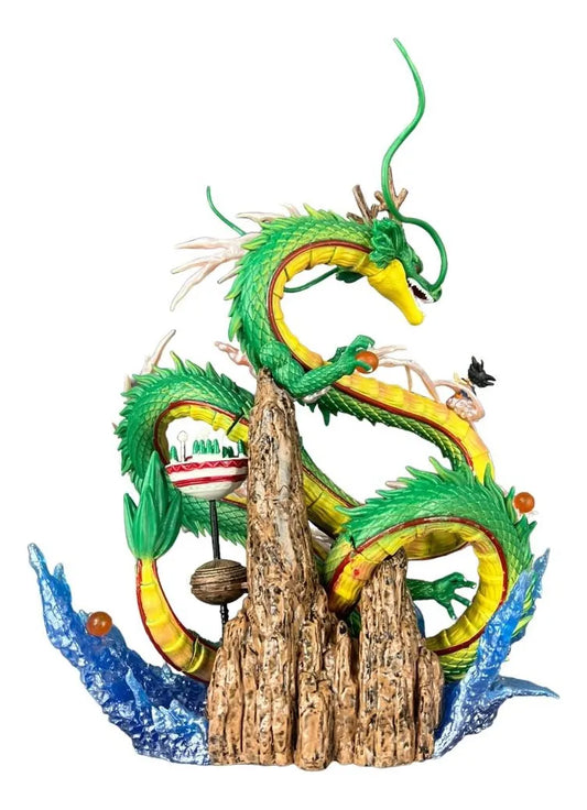 Figura Shenlong Y Goku En Nube / Dragon Ball Z