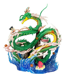 Figura Shenlong Y Goku En Nube / Dragon Ball Z