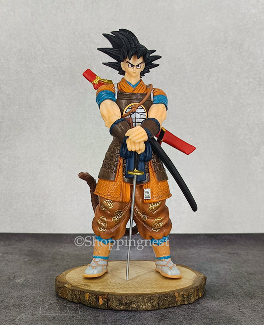 Dragon Ball Samurai Son Goku Resin Model In Stock 2.0 ver H: 19 cm New