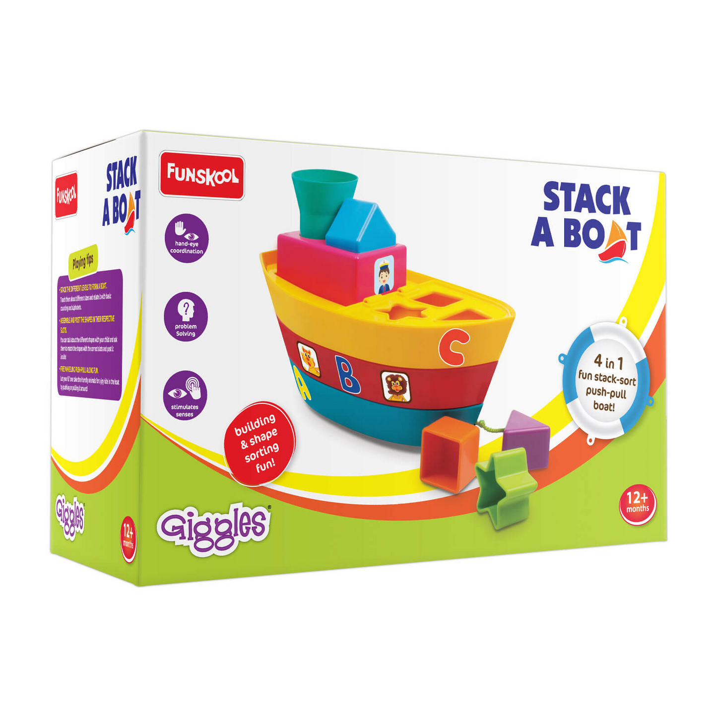Giggles Stack a Boat