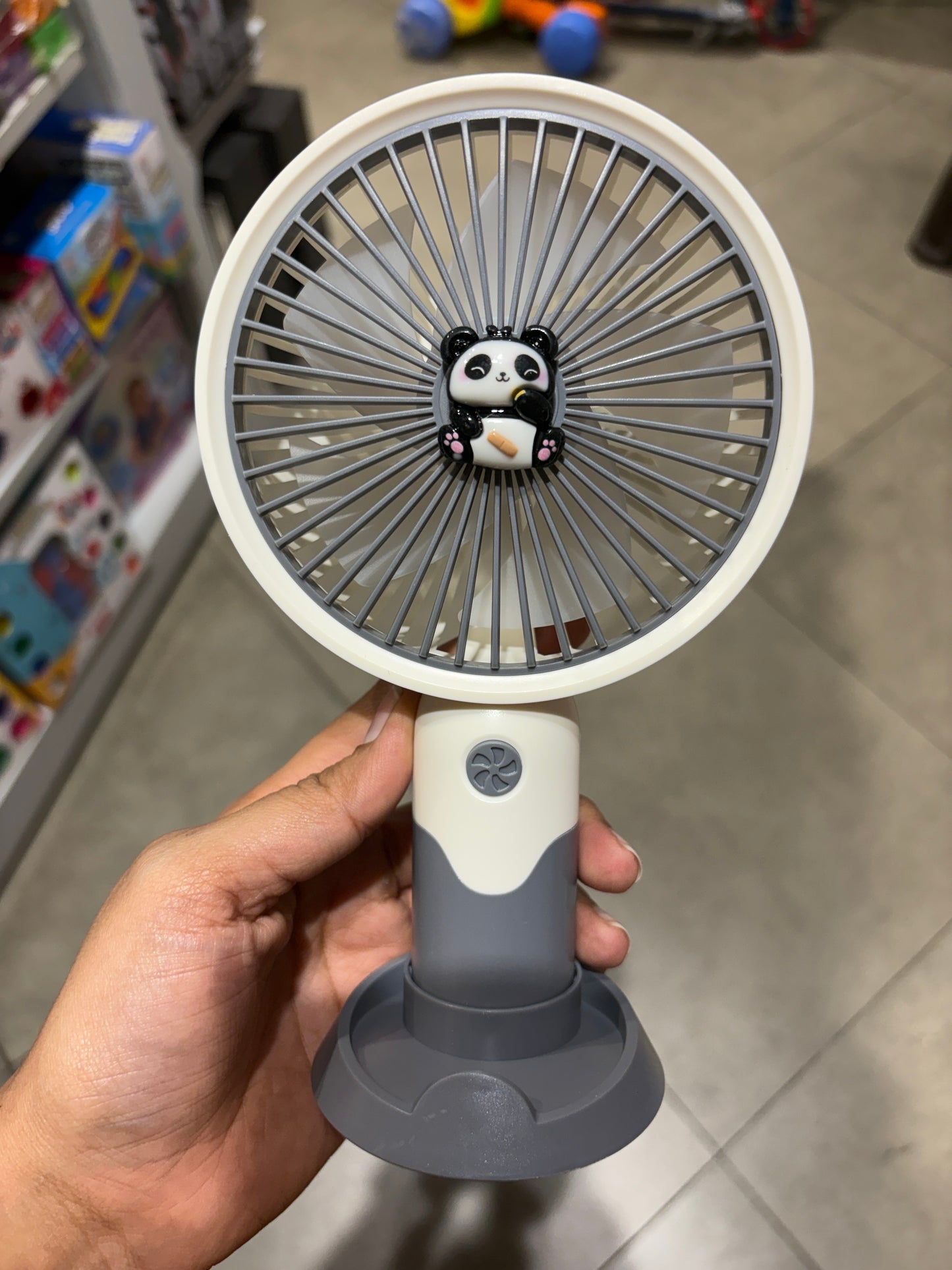 Rechargeable Mini Hand Fan with Stand