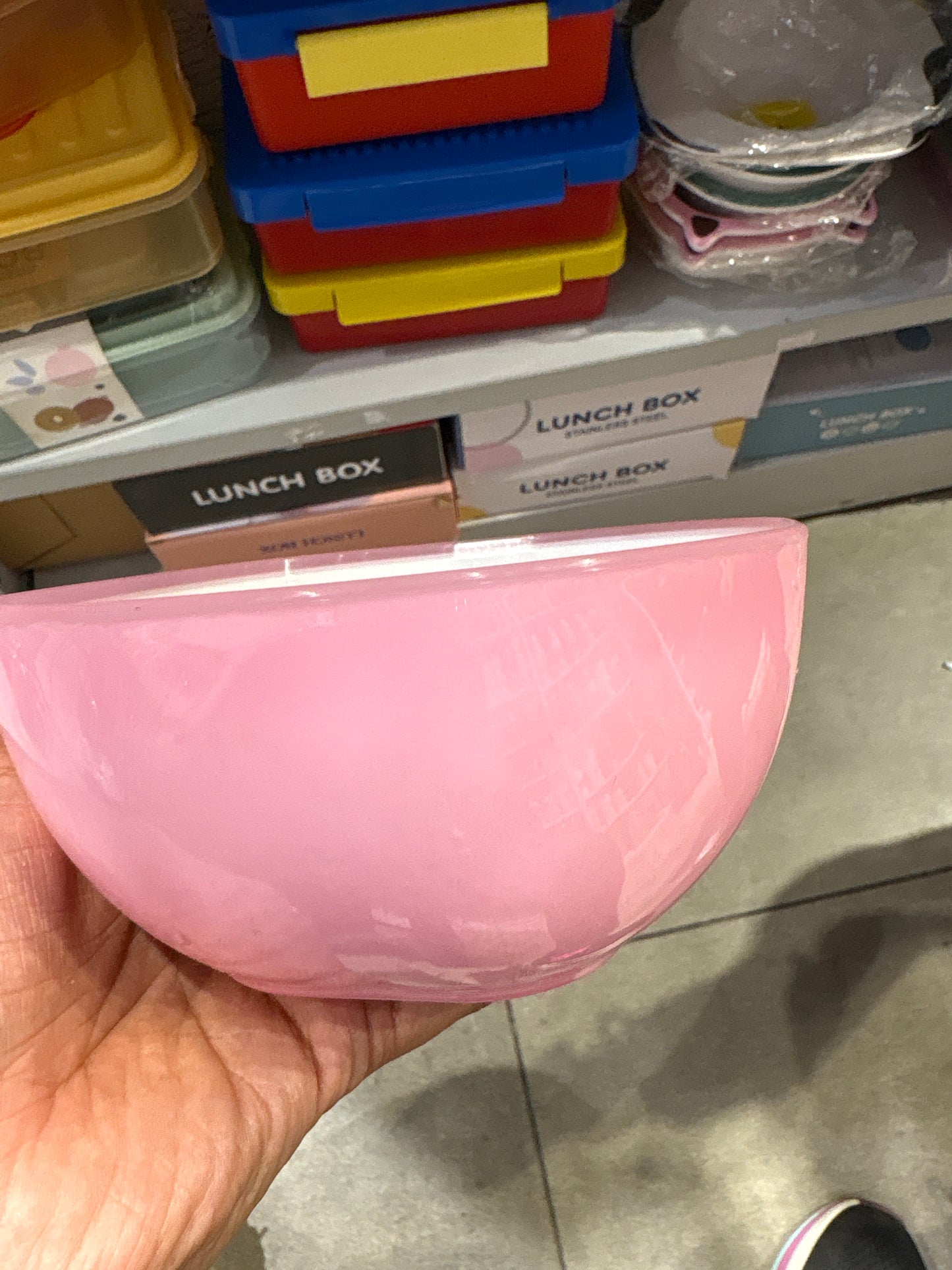 Colorful Plastic Bowls Set