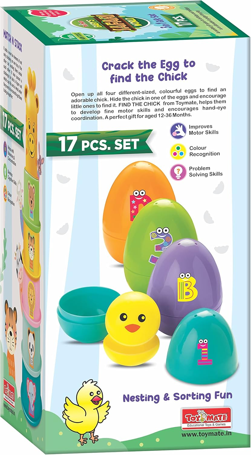 Toymate Baby's Safari World 3-In-1 Gift Set