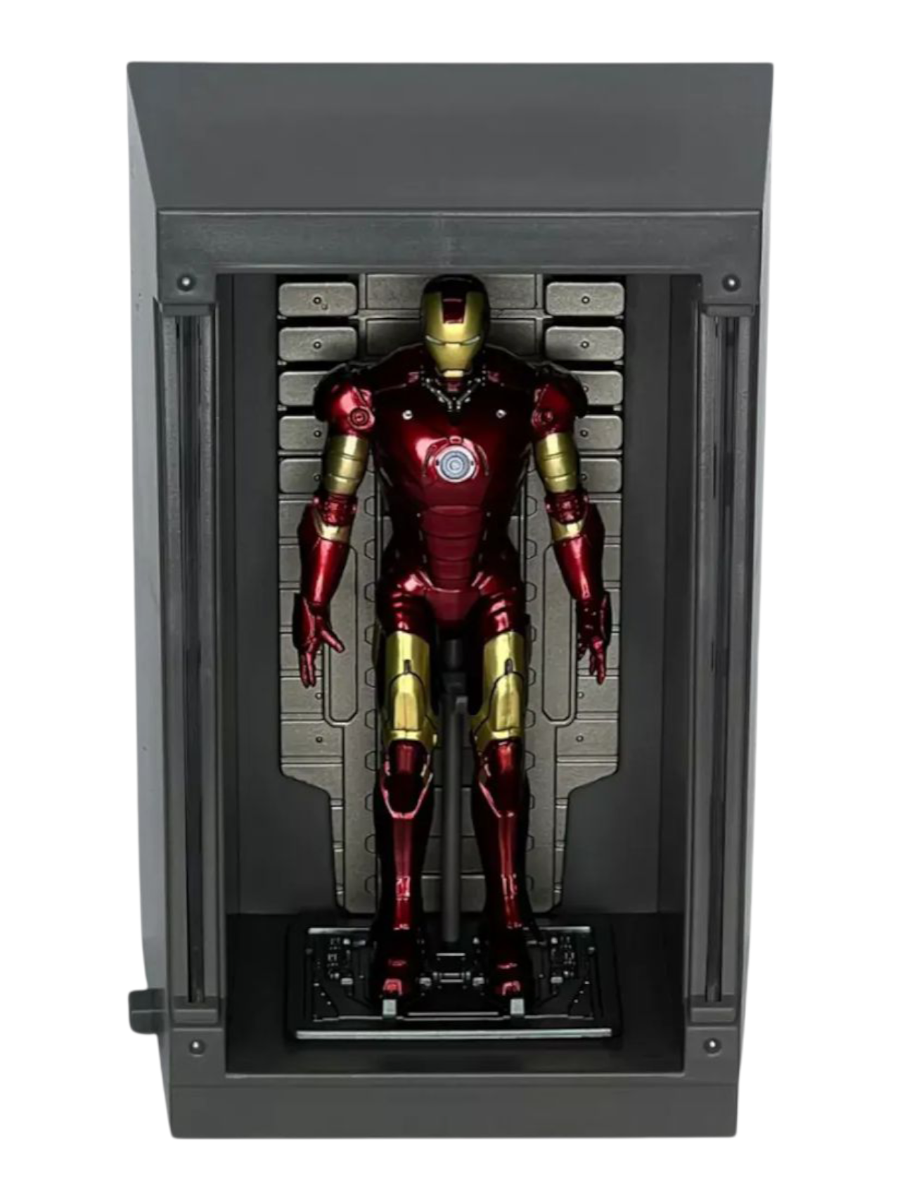 Marvel Iron Man Mark III ZD Toys 4-Inch Action Figure with Display Stand