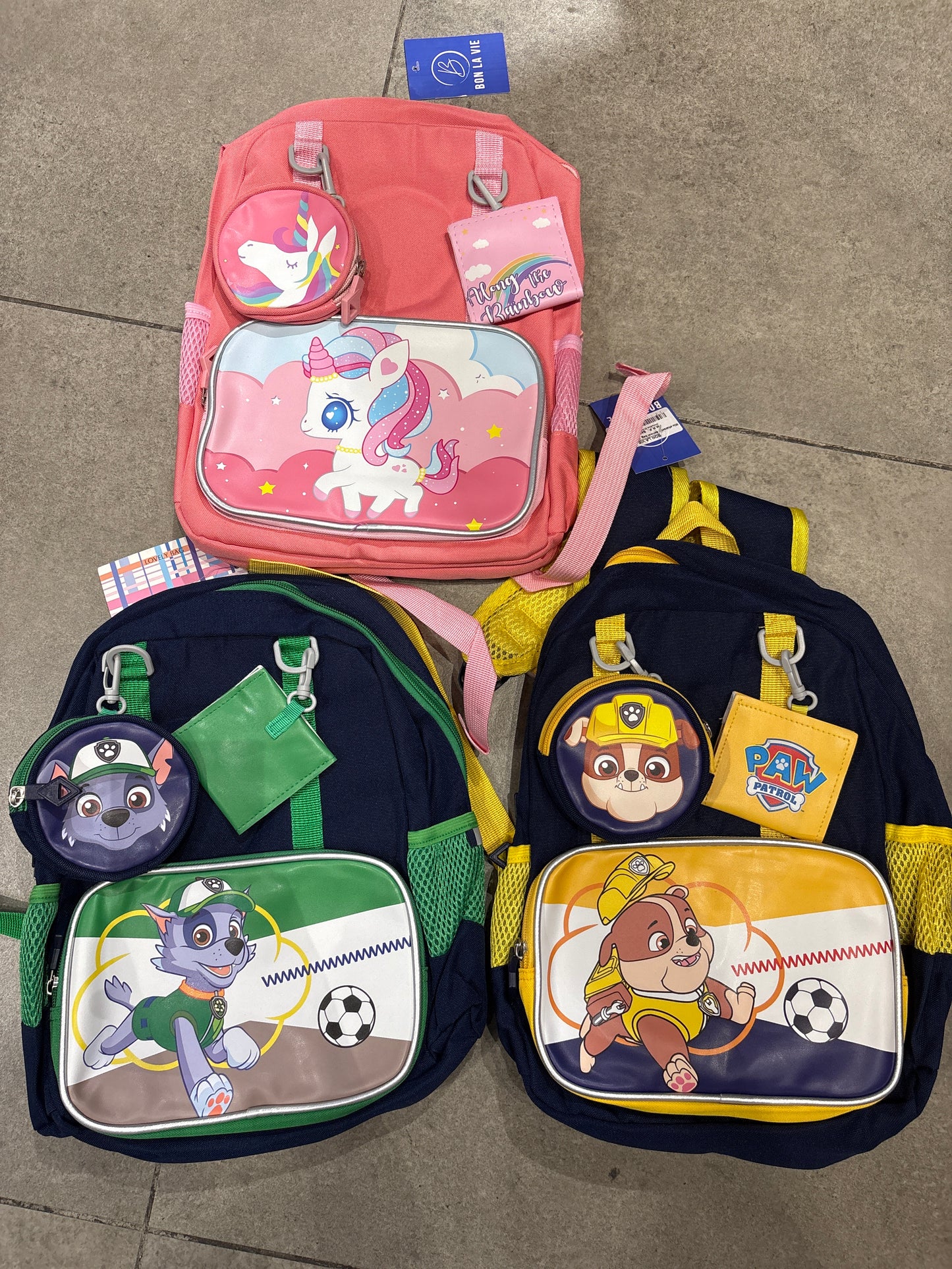 Mix character school bag  Paw patrol (35*26*11)