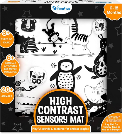 Skillmatics High Contrast Sensory Cloth Mat