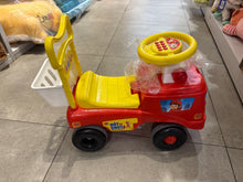 Skoodle PowerPlay Hot Shot Fire Rescue Squad Kids Ride-On with Steering Wheel