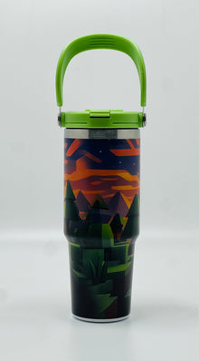 Minecraft 900ml Tumbler – Insulated Travel Tumbler for Kids & Teens (Age 6+)