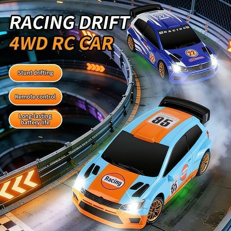 Remote-Controlled German Style Drift Car- 2.4GHz 4WD