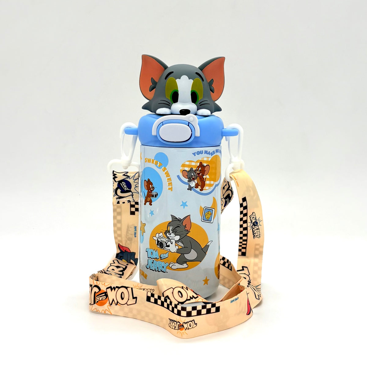 Tom And Jerry Insulated Sipper Bottle - 480ml