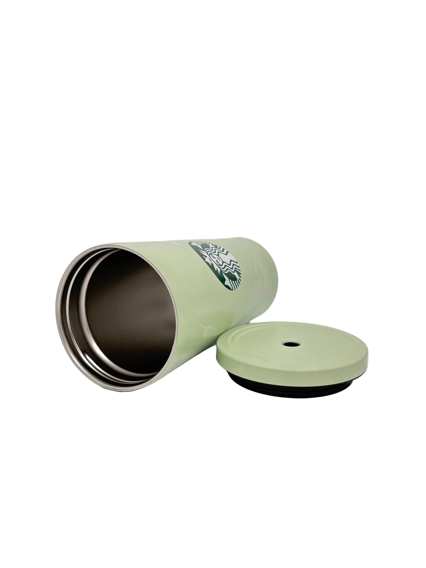 Starbucks Stainless Steel Cold Cup Tumbler with Straw – Matcha Green