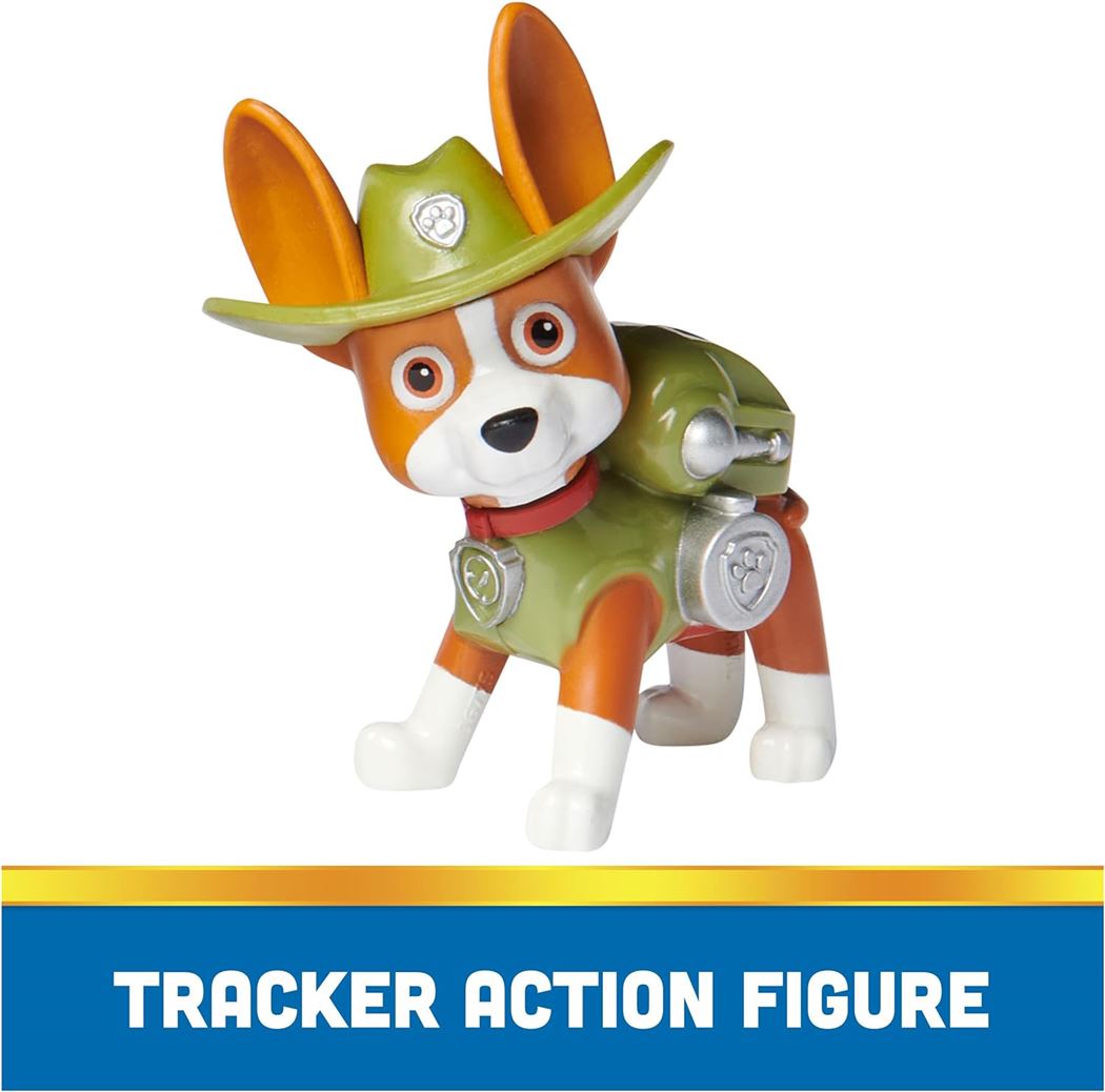 Funskool Paw Patrol Tracker Jungle Cruiser with Tracker Action Figure