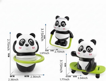 Panda Athletes Activity Toy Set of 3