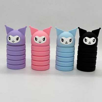 Kuromi Foldable Silicone Pencil Case