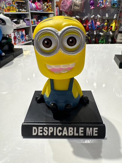 Car Dashboard and Home Decoration Accessories Bobble Shaking Head Avengers (12 Cms_Brown) Free : 3M Double Side Tape