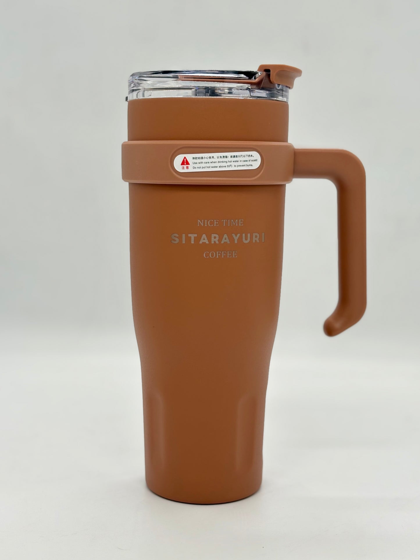 Sitarayuri Insulated Coffee Tumblers With Handle And Straw -1200 ml