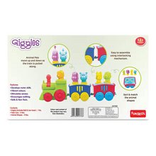 Funskool Giggles Pop Up Activity Toy Train with Animal Pals, Ages 12 Months+