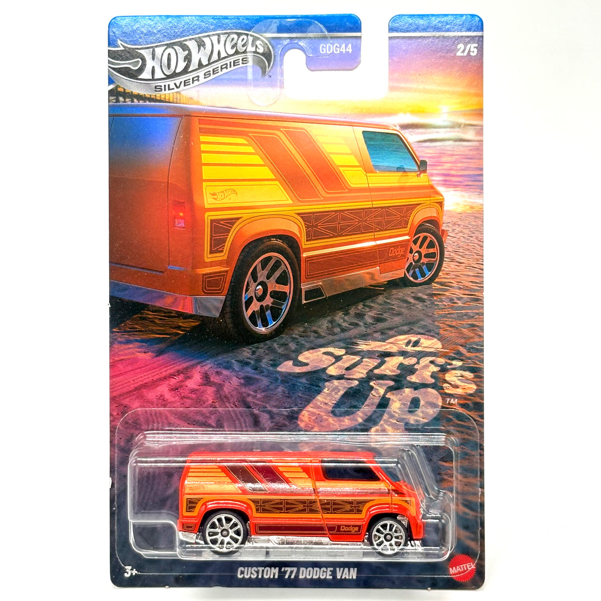 Hot Wheels Silver Series "Surf's Up" Die-Cast Car - GDG44