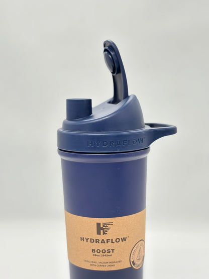 Hydraflow Boost Triple Wall Insulated Protein Shaker Bottle - 945ml