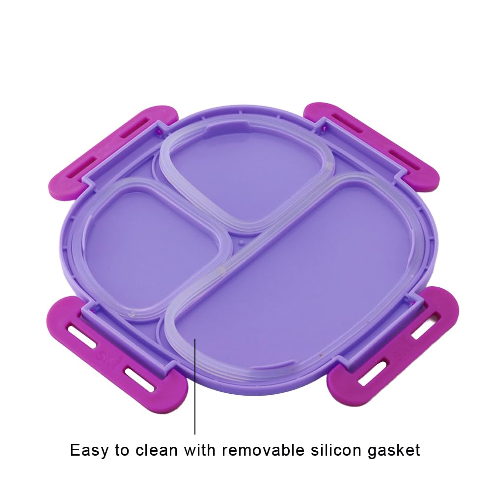 SKi Baker Insulated Steel Bento Lunch Box 450 ml
