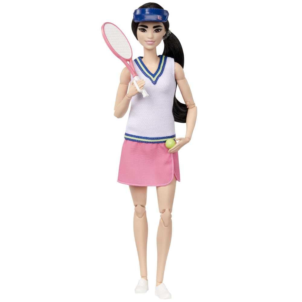 Barbie Doll & Accessories, Career Tennis Player Doll with Racket and Ball