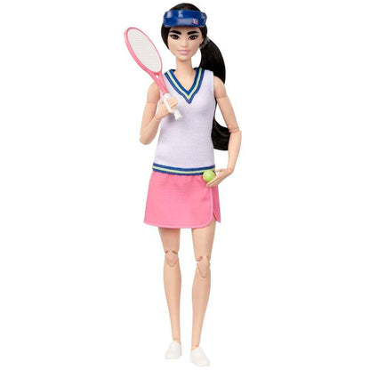Barbie Doll & Accessories, Career Tennis Player Doll with Racket and Ball