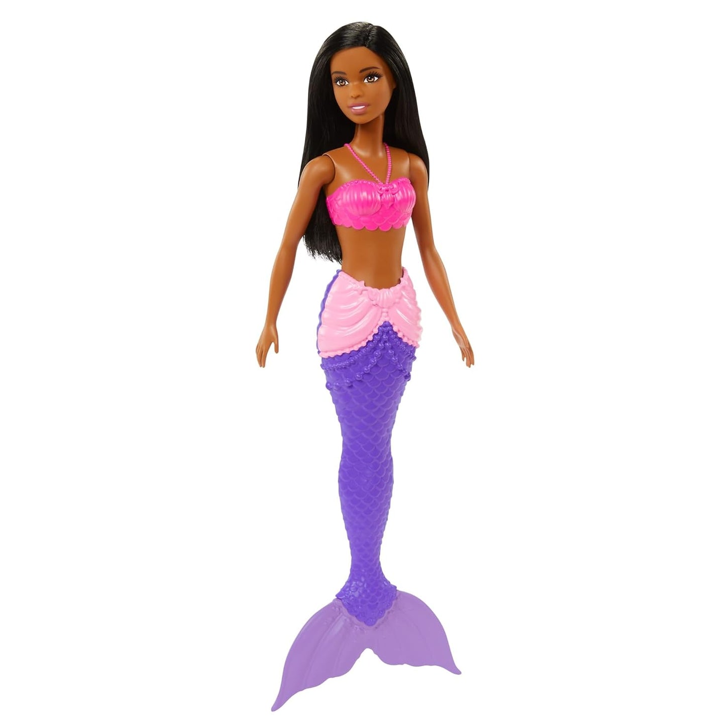 Barbie Dreamtopia Mermaid Doll (Brunette) with Multi-Colored Mermaid Tail, Toy for Kids Ages 3 Years Old and Up