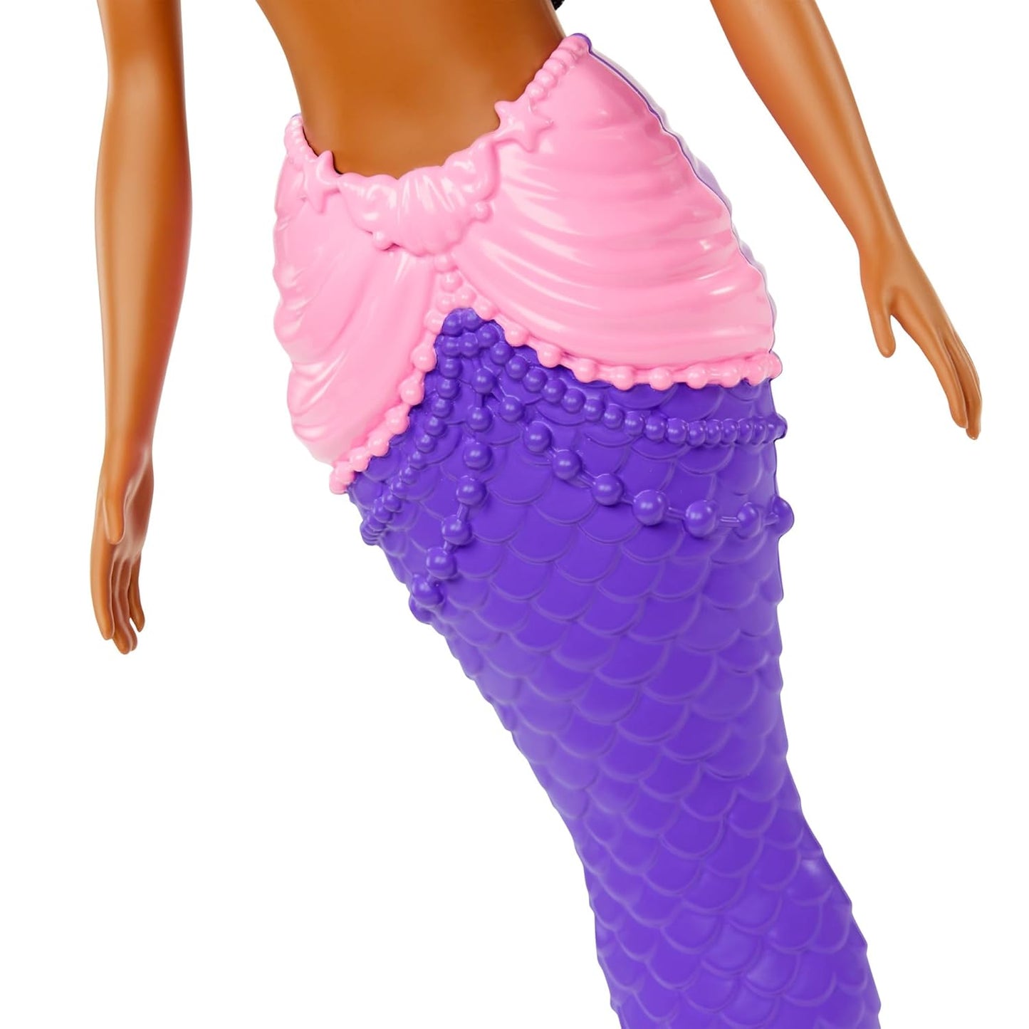 Barbie Dreamtopia Mermaid Doll (Brunette) with Multi-Colored Mermaid Tail, Toy for Kids Ages 3 Years Old and Up