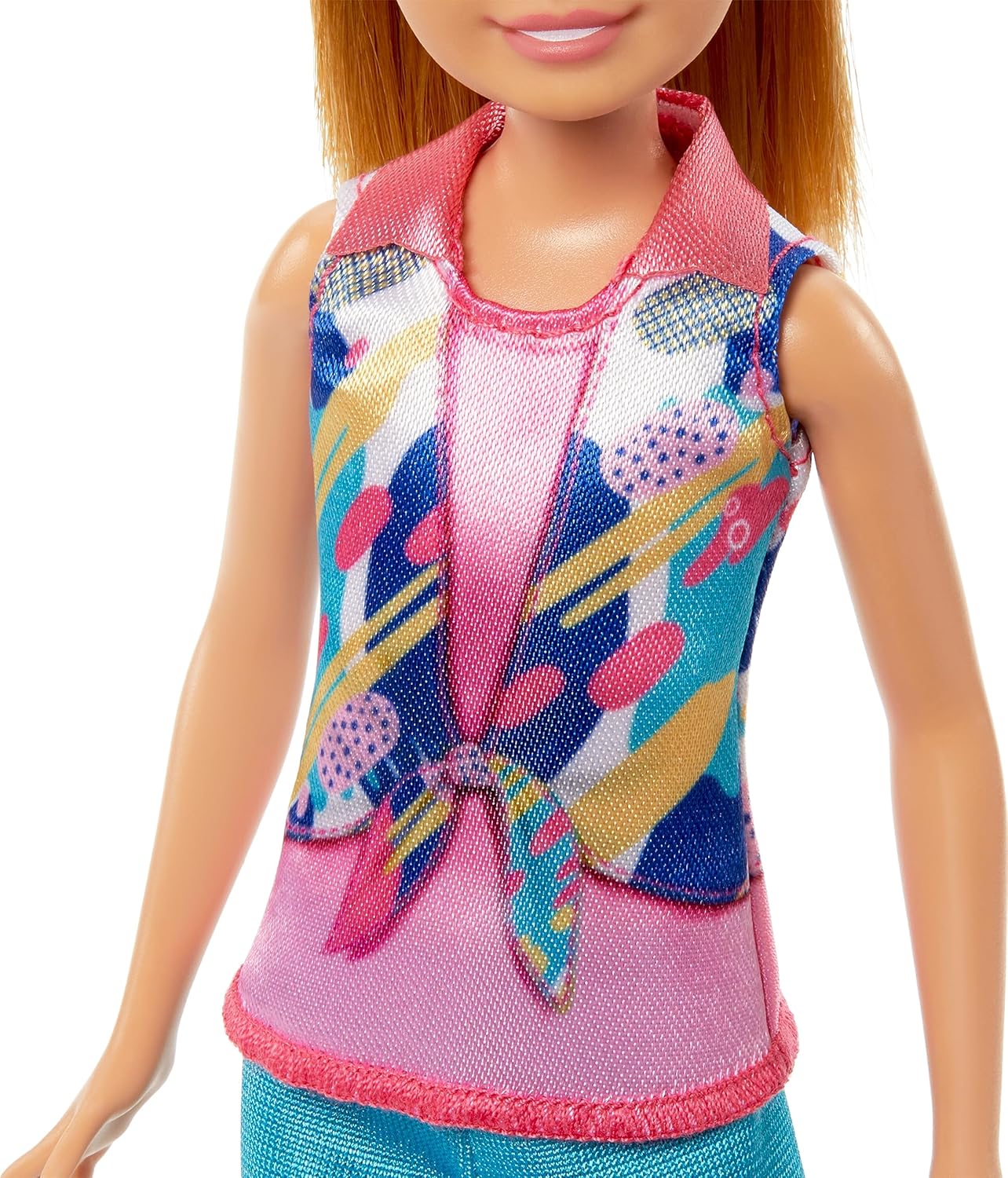 Barbie & Stacie Doll Set with 2 Pet Dogs & Accessories, Dolls with Blonde Hair & Blue Eyes, Summer Clothes