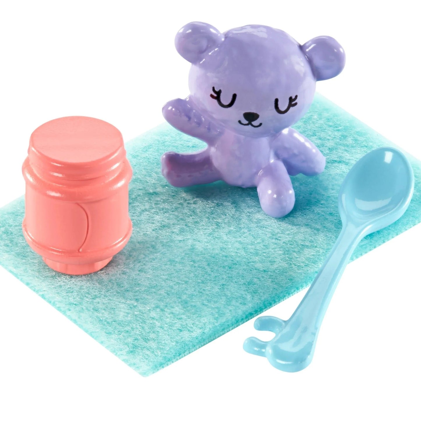 Barbie Dolls and Accessories, Brunette Skipper™ Doll with Baby Figure and 5 Accessories, Babysitters Inc.™ Playset