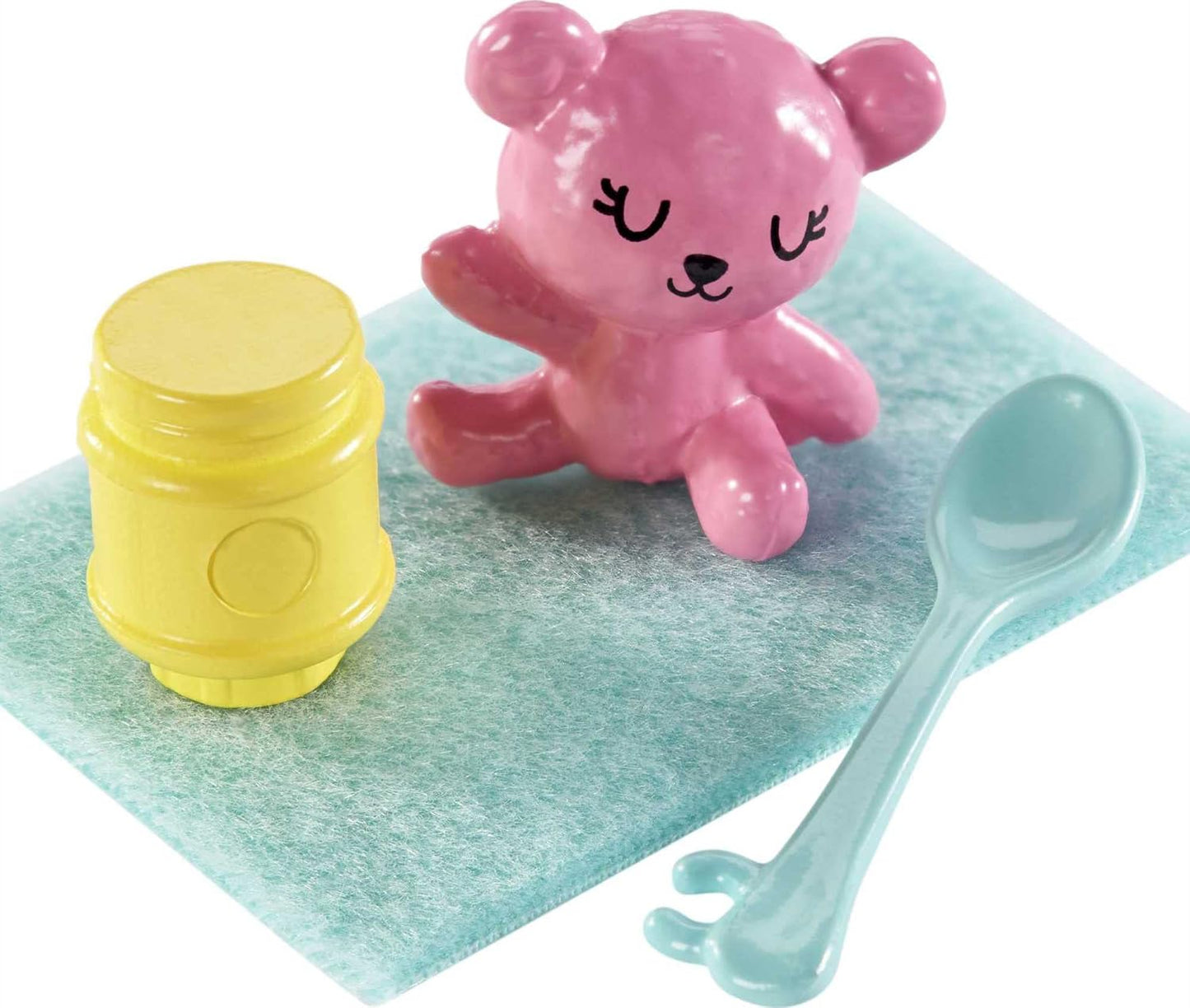 Barbie Dolls and Accessories, Brunette Skipper™ Doll with Baby Figure and 5 Accessories, Babysitters Inc.™ Playset