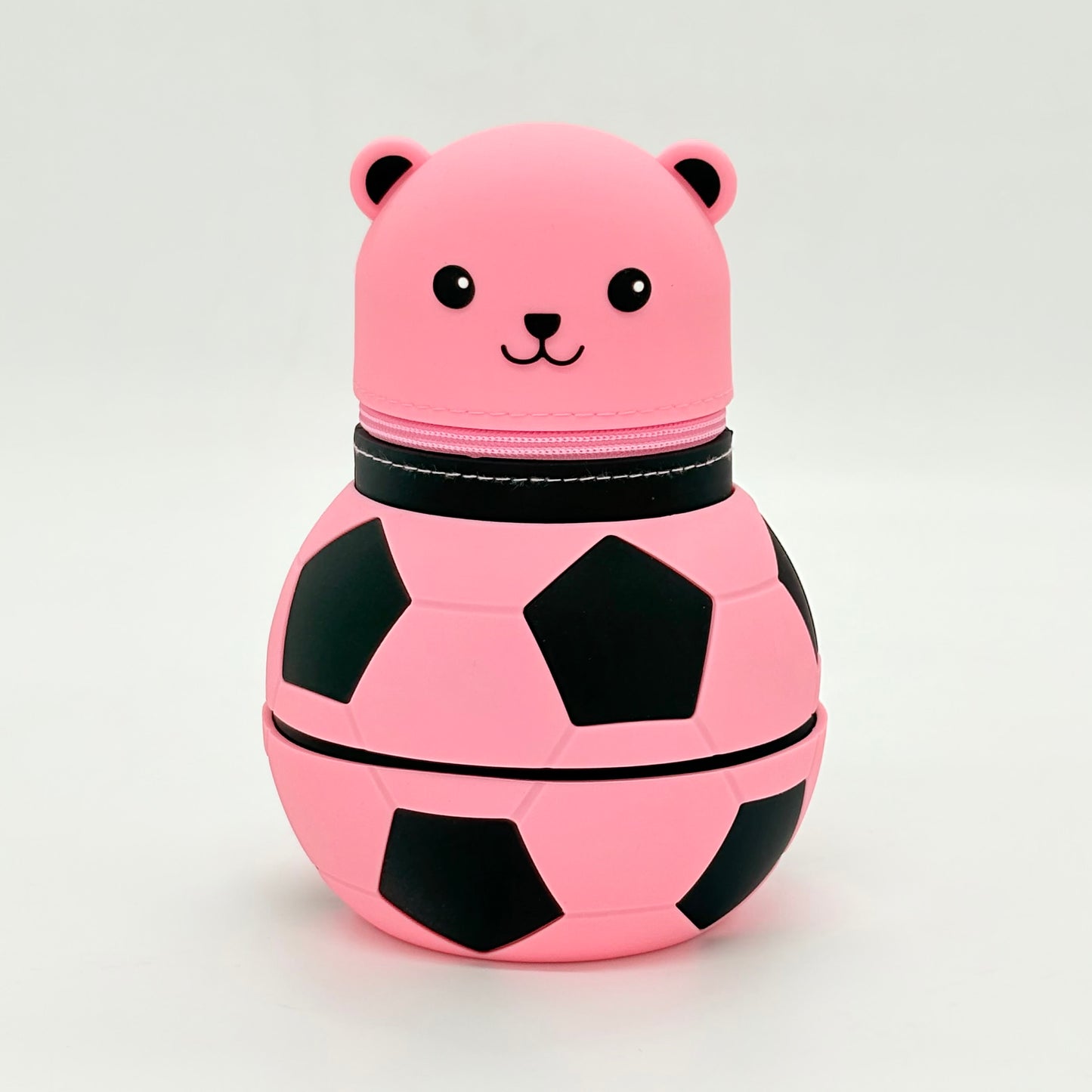 Expandable Silicone Bear Ball Pen Case