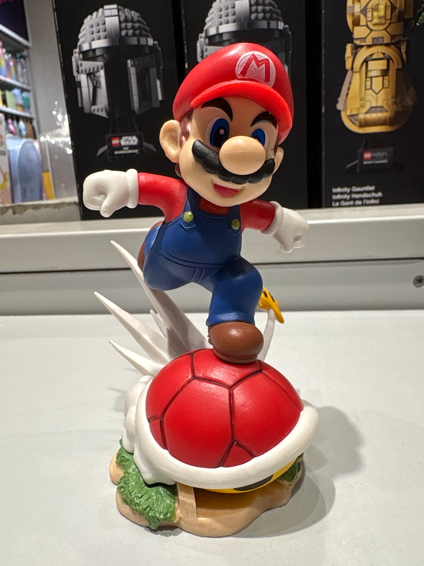 Super Mario Action Figure 12 cm - Shell Stomp Edition