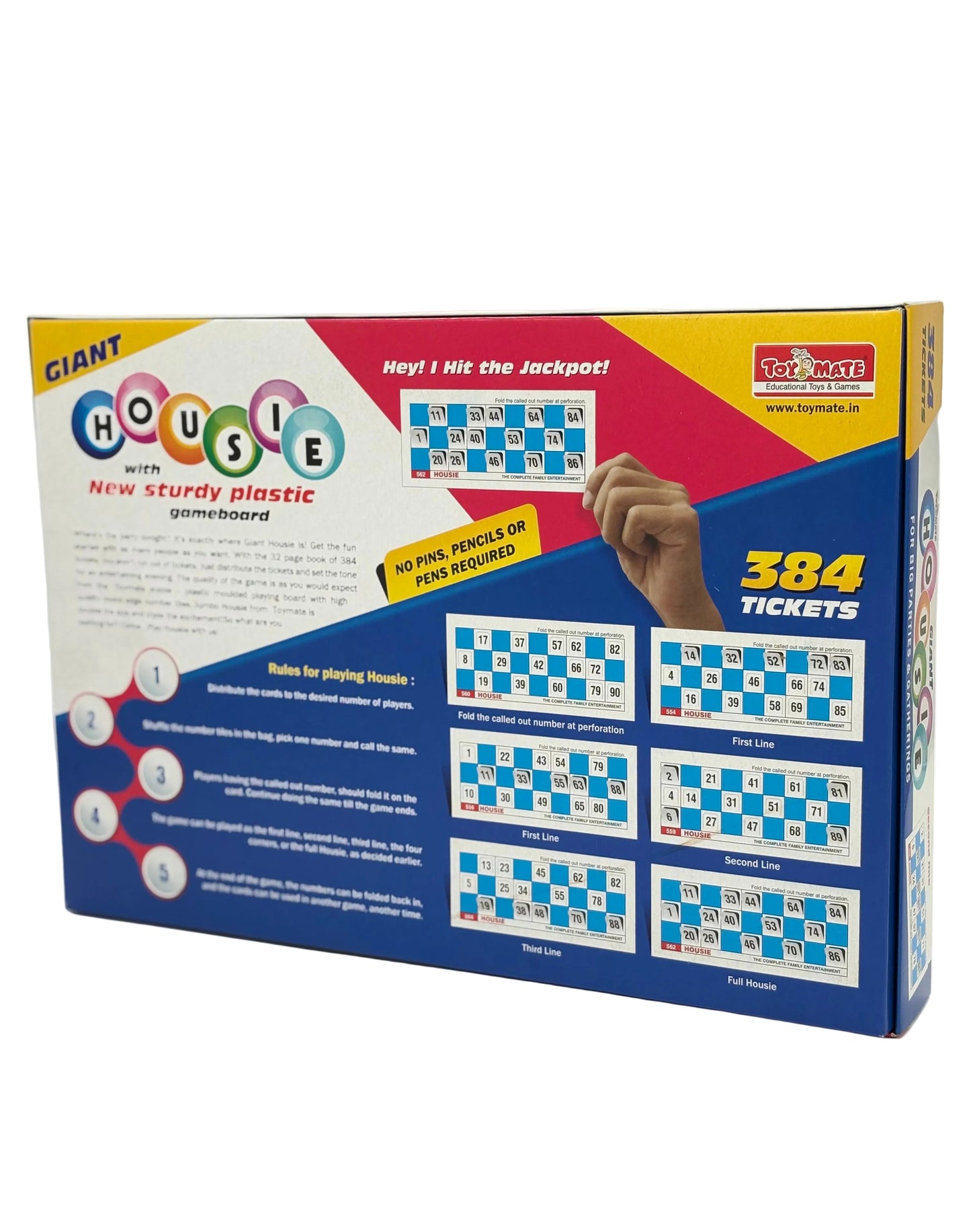 The Toymate Giant Housie Game Set