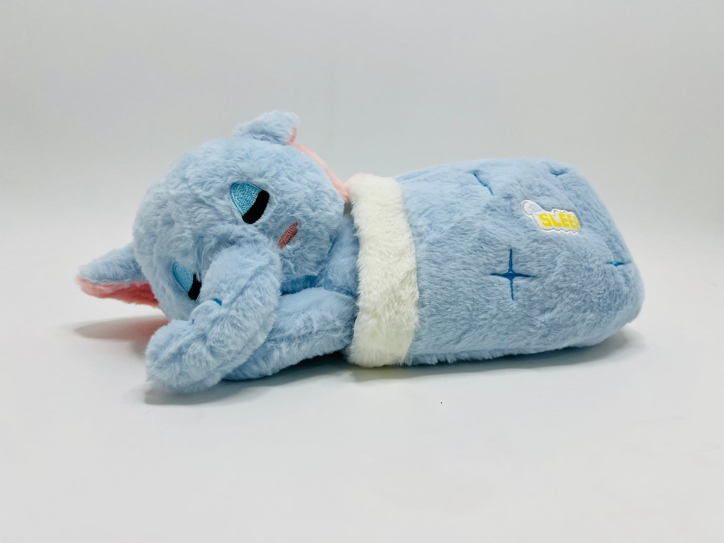 Sleeping Elephant with Snoring Sound 30 cm Soft Toy