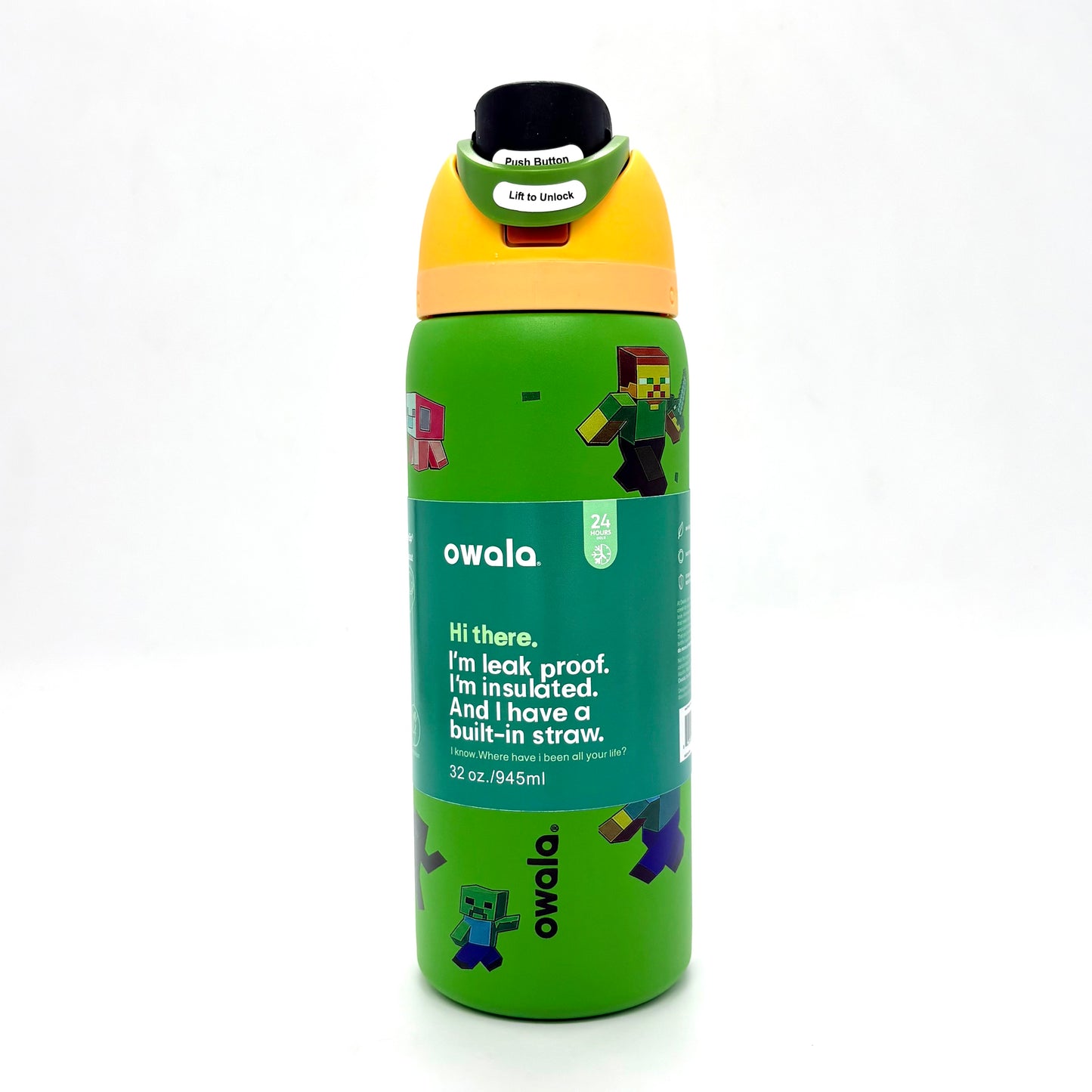 Owala FreeSip 950ml Insulated Bottle with Built-In Straw