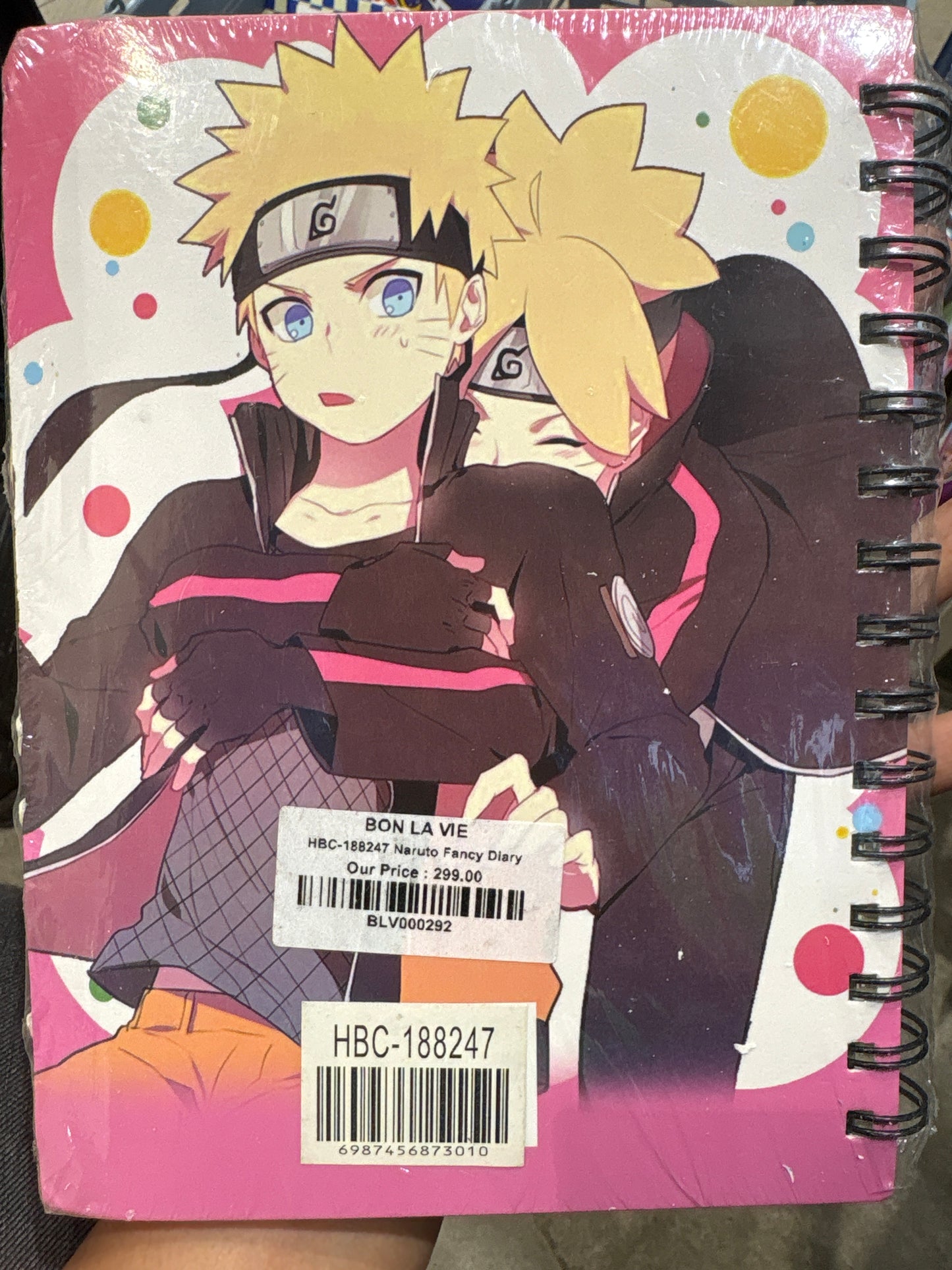 HBC 188247 Naruto picture changing Diary