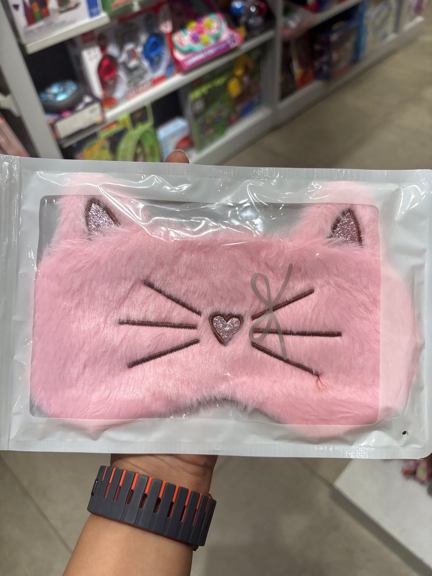 Cat Plush Sleeping Eye Mask