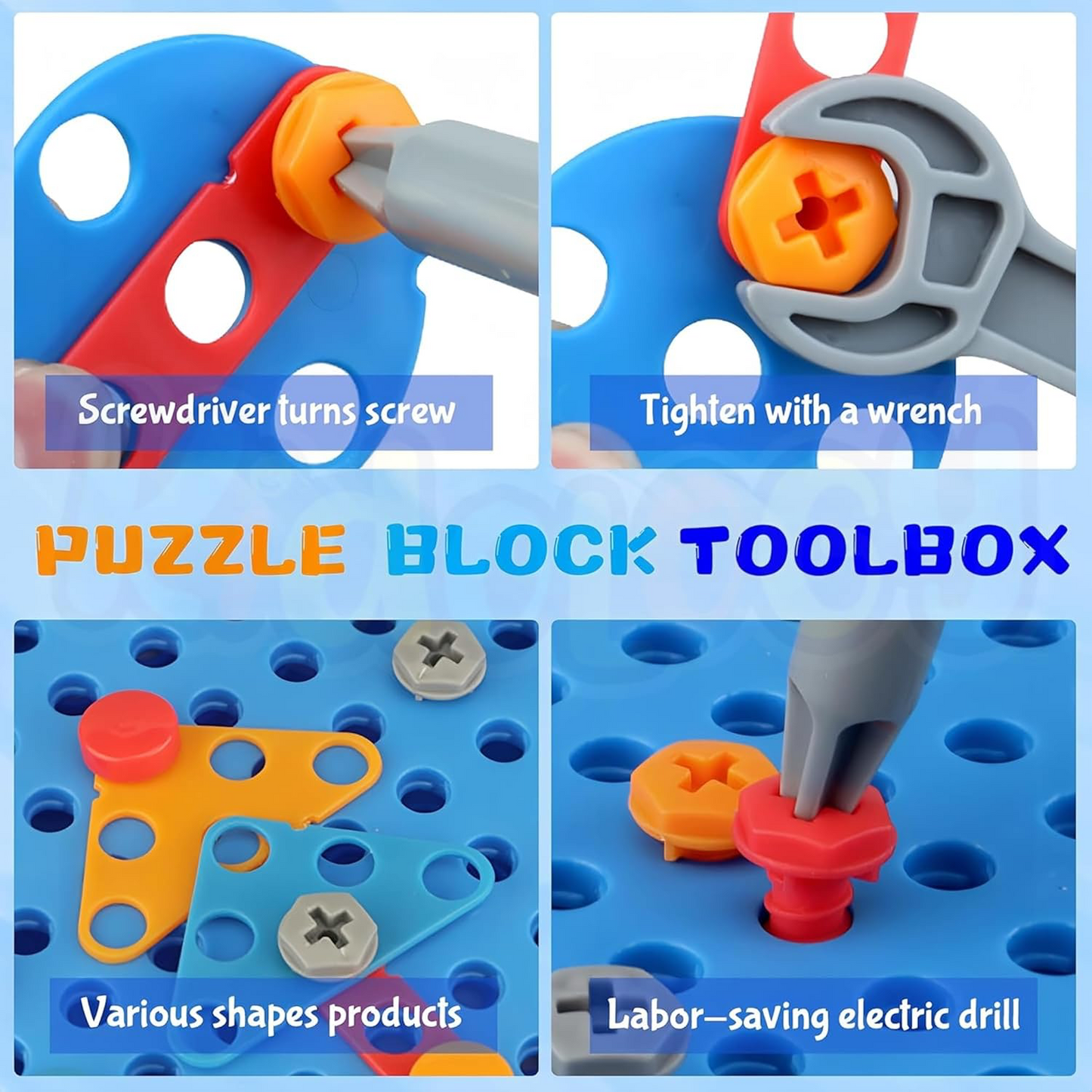Space Self Spell Box Interesting Puzzle Set With Drill