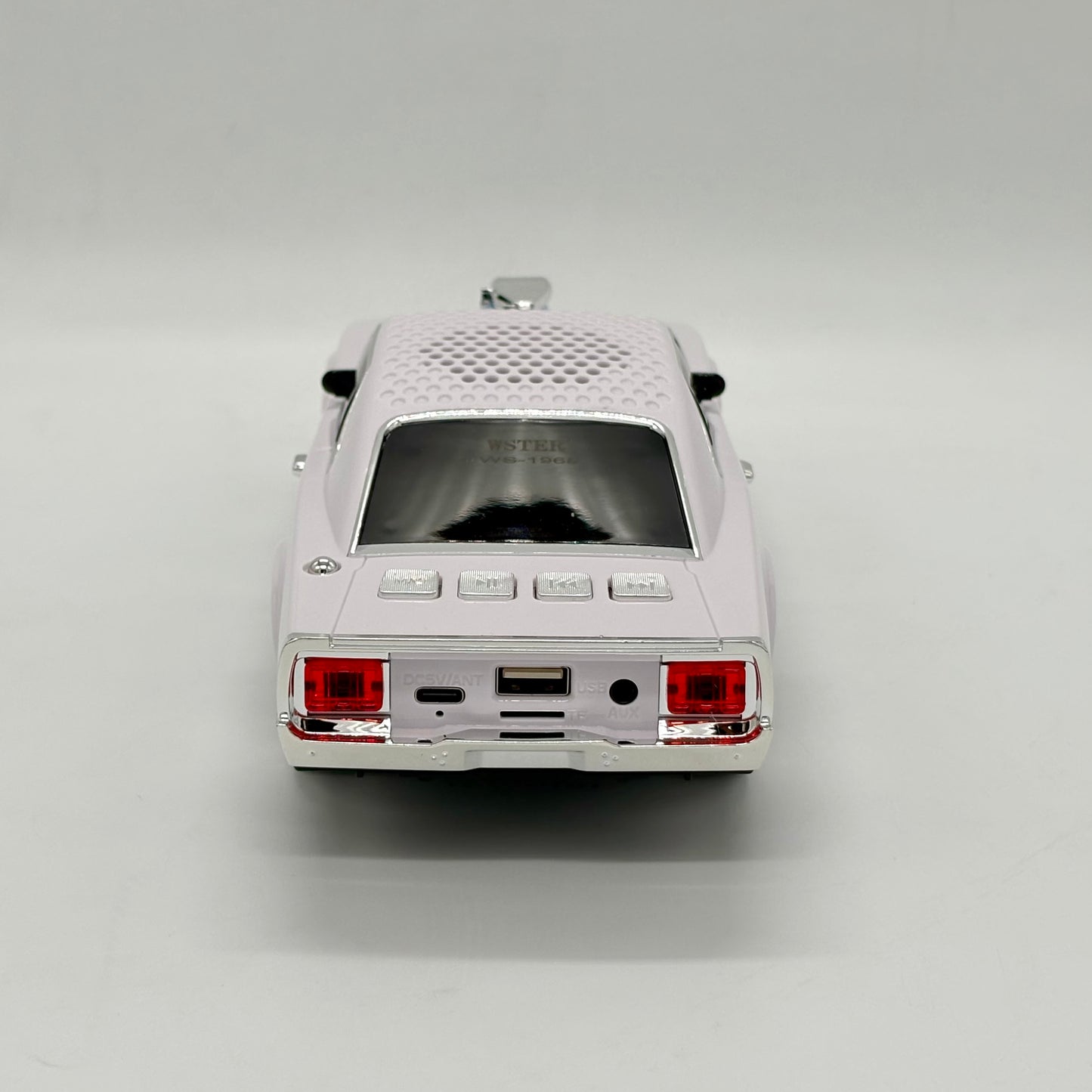WSTER WS -1968 Portable Wireless Speaker With TF/USB/FM Radio Car
