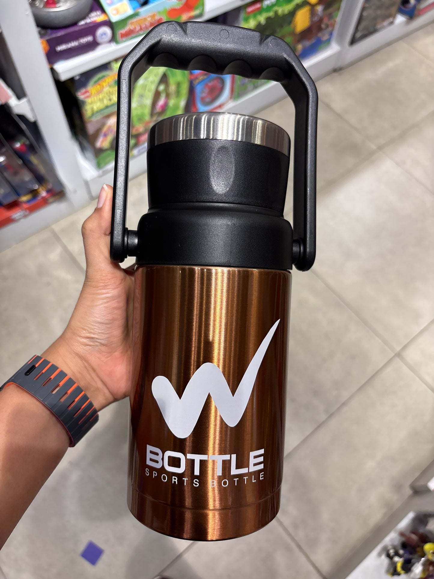 W Bottle Sports Handle Bottle 1100ml