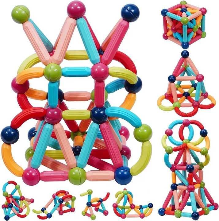 Magnetic Sticks Building Set 36 Pcs for Kids