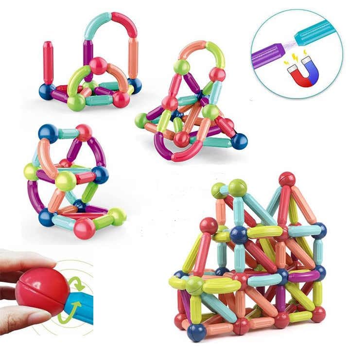 Magnetic Sticks Building Set 36 Pcs for Kids